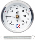 Биметаллический термометр БТ-30 с пружиной - Ф63