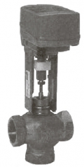 Регулирующий клапан муфтовый с электромехиническим приводом Тип RV102